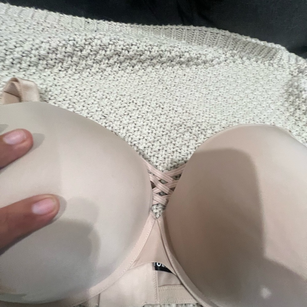 Torrid Beige Strapless Bra - Picture 2 of 5